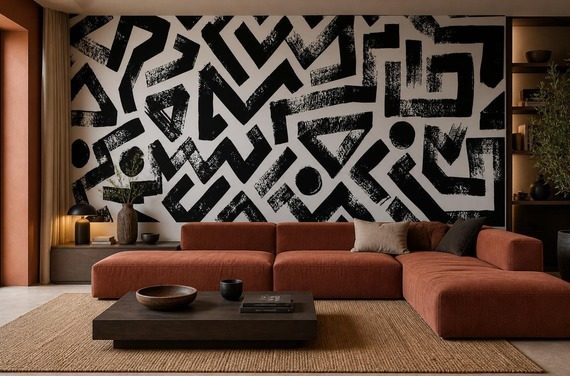 Nastrojowe-swiatlo-podkresla-abstrakcyjny-wzor-w-czerni-i-bieli-fototapety-fototapety-do-salonu-586550125-f4u